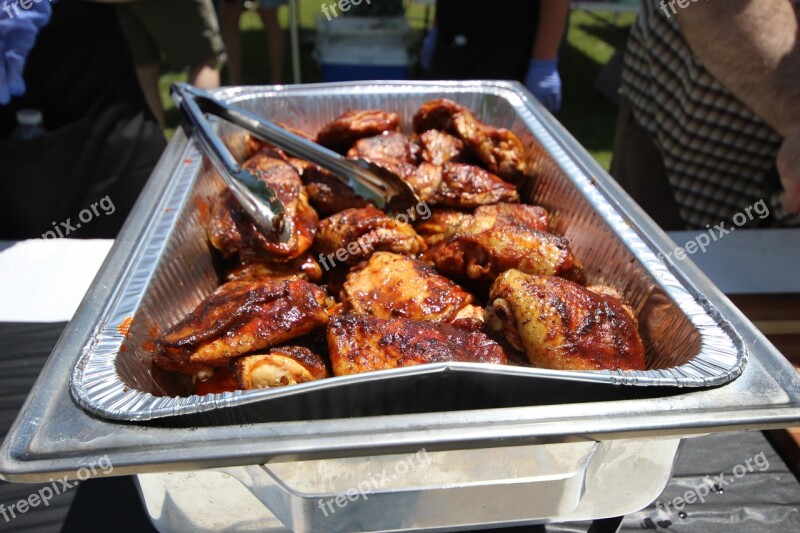 Chicken Bbq Outdoor Cooking Catering