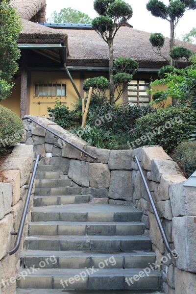 Epcot Center Japan Stairs Free Photos