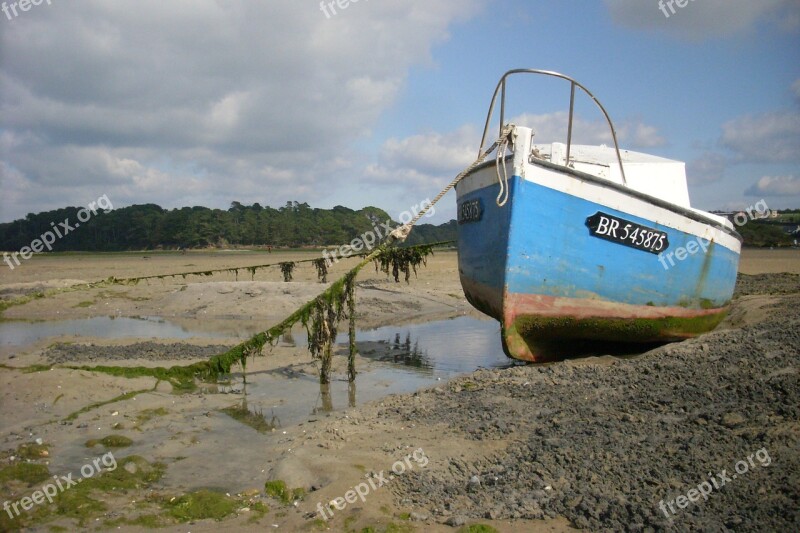 Boat Sea Brittany Free Photos