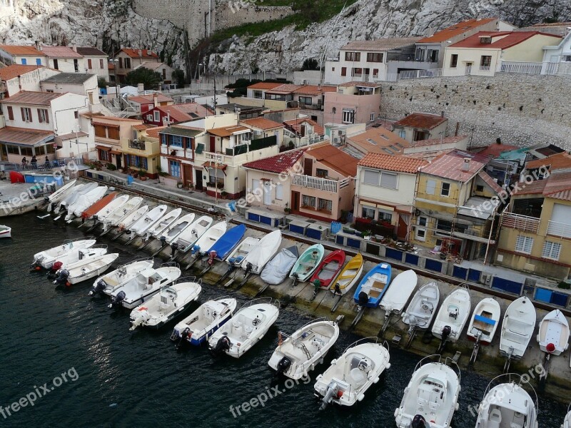 Marseille Auffes Valley France Free Photos