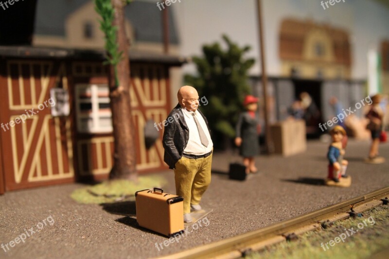 Man Model Toys Miniature Wait