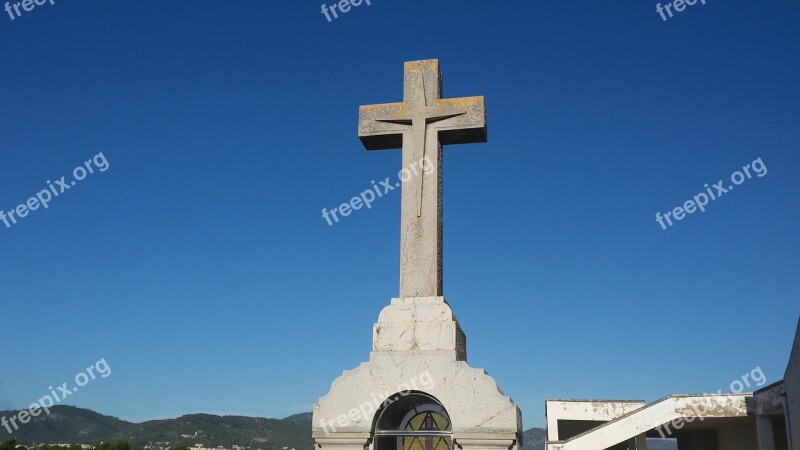 Cross Sky Jesus Cemetery Christianity