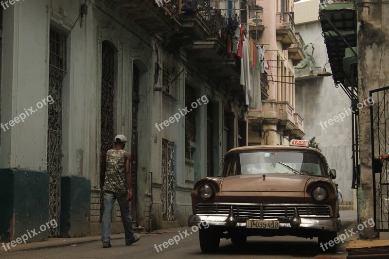 Cuba La-habana Havana Habana Caribbean