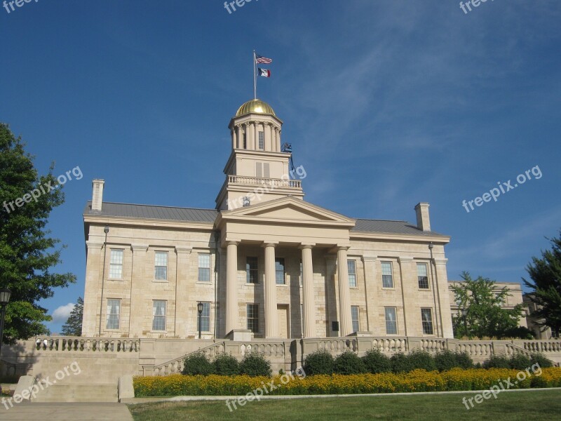 Old Capitol Iowa City Iowa Building Old