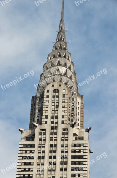 Chrysler Building New York Skyscraper New York City Landmark