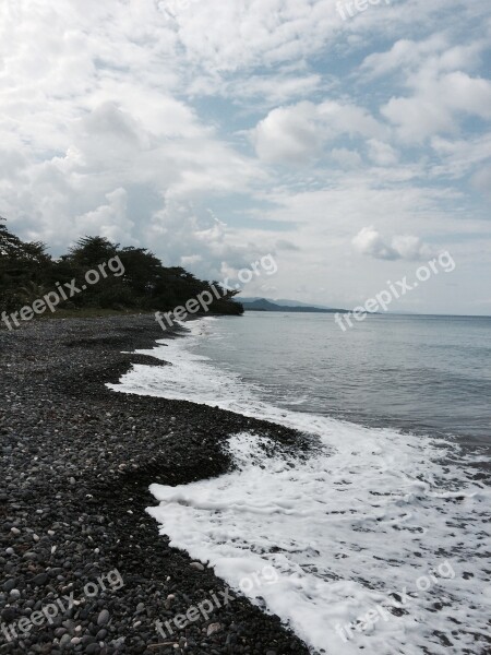 Coastline Sea Jamaica Free Photos