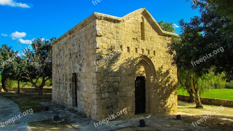 Cyprus Ayia Napa Ayia Varvara Chapel Free Photos