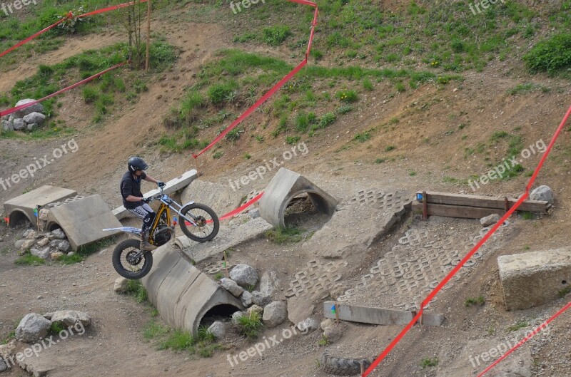 Trial Trial Bike Terrain Motorsport Motorcycle