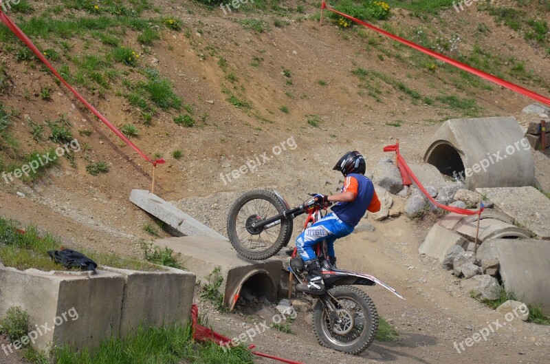 Trial Trial Bike Terrain Motorsport Motorcycle