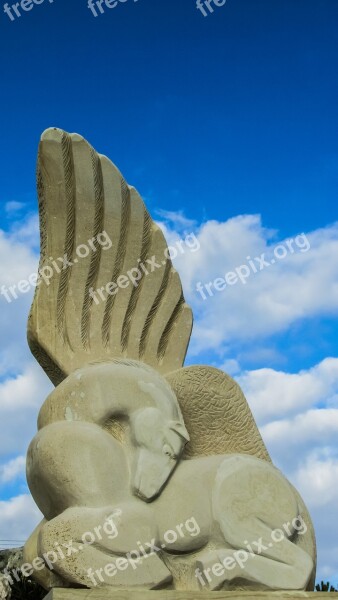 Cyprus Ayia Napa Sculpture Park Pegasus Free Photos