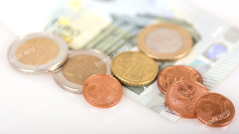 Coins Money Change Euro Cent