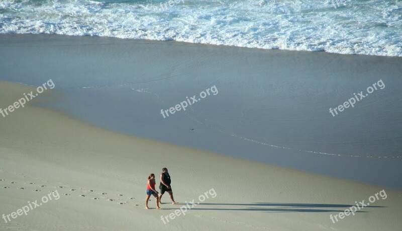 Beach Walking Rio De Janeiro Free Photos