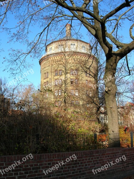 Water Tower Berlin Pankow Architecture Monument