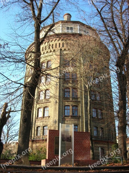 Water Tower Berlin Pankow Architecture Free Photos