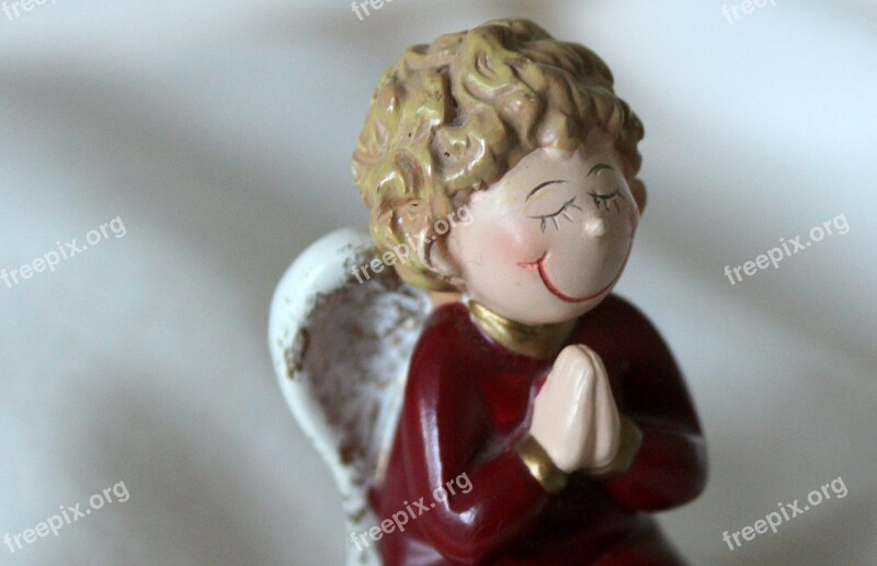 Angel Pray Angel Figure Hope Wing