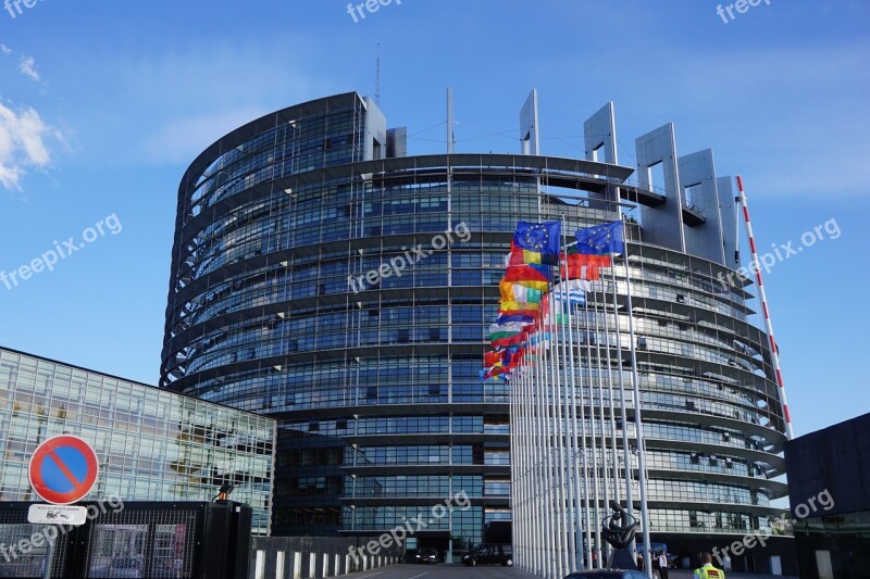 Strasbourg European Parliament Building Europe Eu