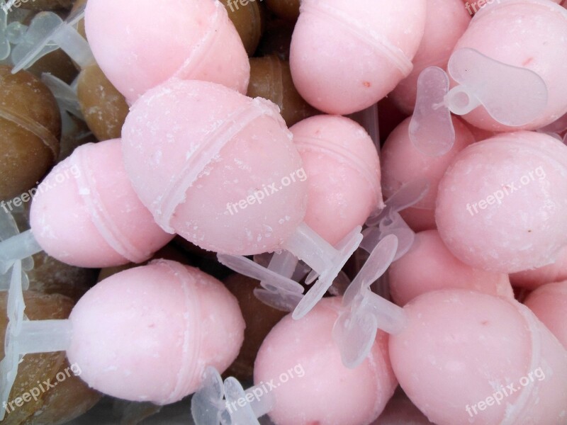 Melaka Ice Ice Egg Pink Dessert