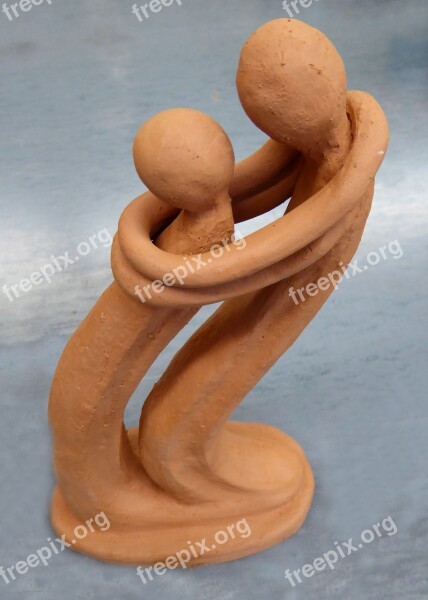 Clay Figures Weel Art Shaped Decoration