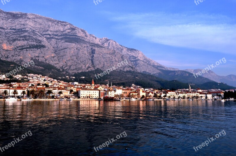 Makarska Croatia Europe Dalmatia Adriatic