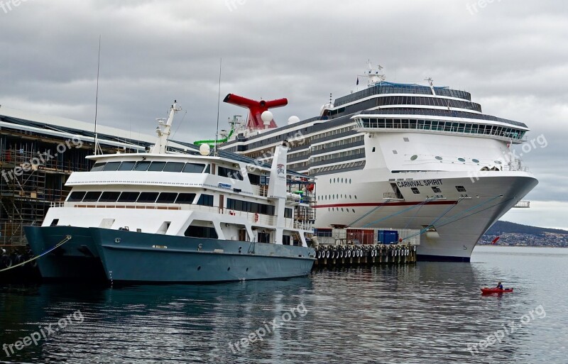 Harbour Cruise Ship Vessels Port Transport