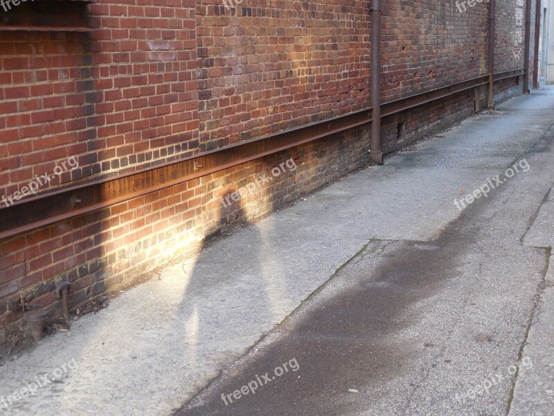 Shadow Light Dark Narrow Alley