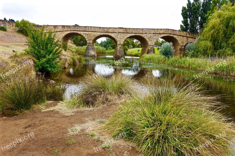 Bridge Stone Richmond Tasmania Historic