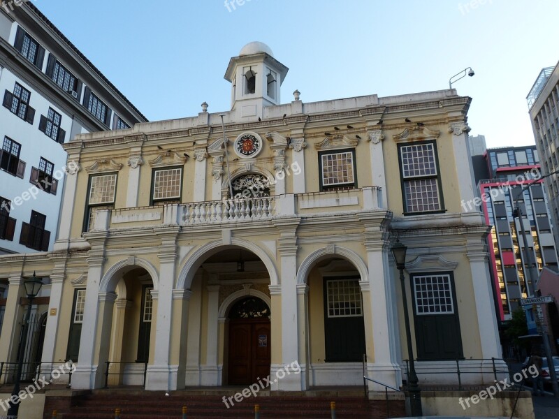 Cape Town South Africa Historically Town Hall Balcony