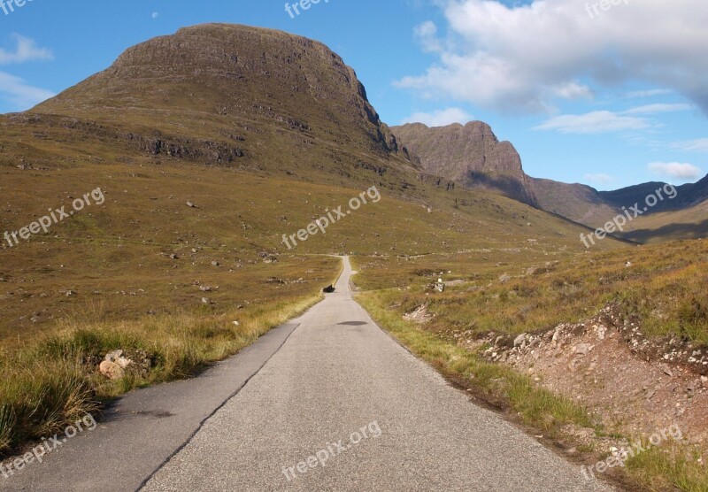 Bealach Na Ba Applecross Scotland Ba Road