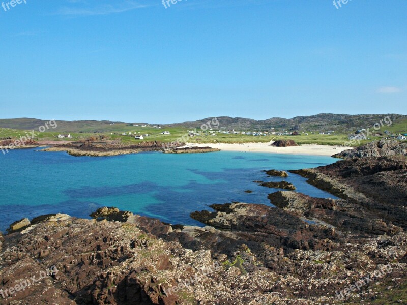 Clachtoll Beach Lochinver West Coast Scotland Sutherland