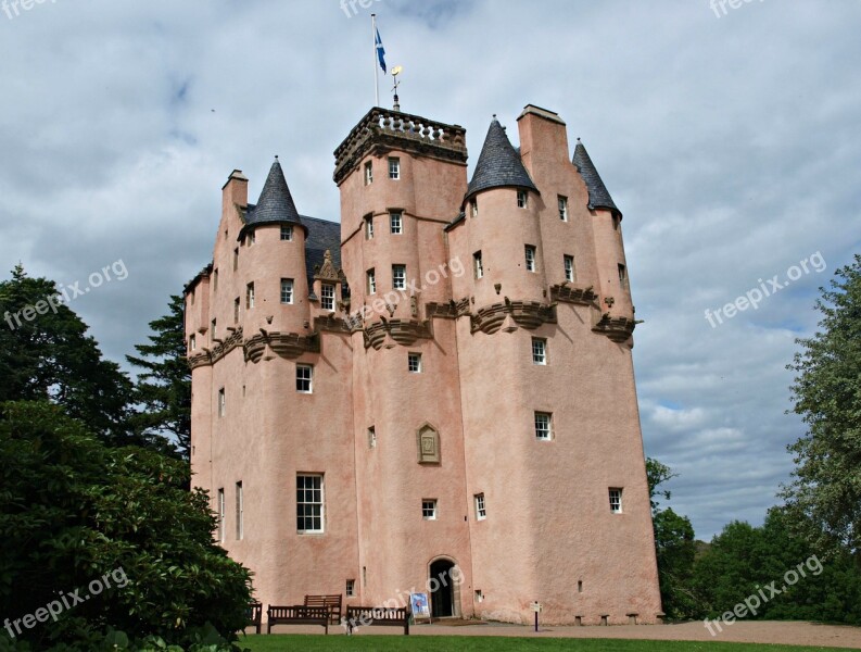 Craigievar Castle Castle Aberdeen Craigievar Scotland