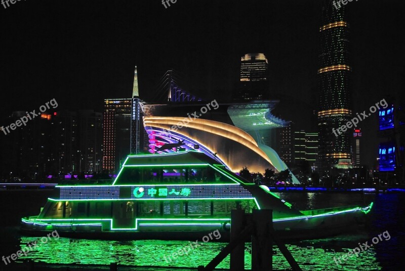 China Guangdong Canton Port Illumination