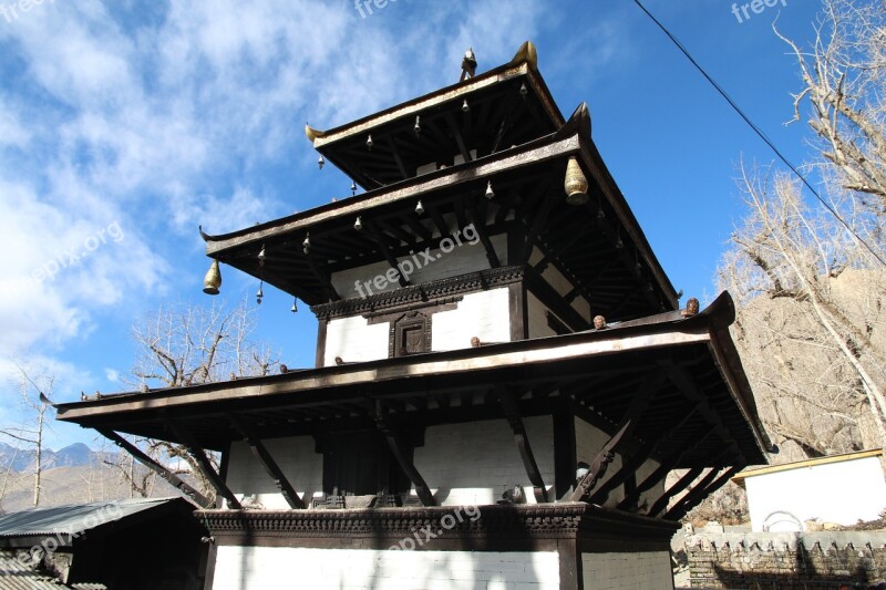 Temple Hindu Himalayas Free Photos