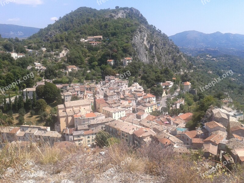 Southern France Tourist Landscape France Village