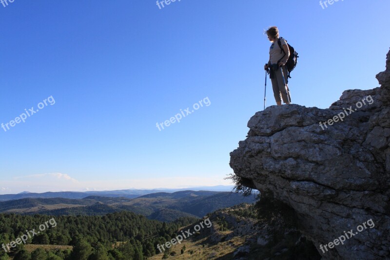 Success Escalation Mountain Sky Nature