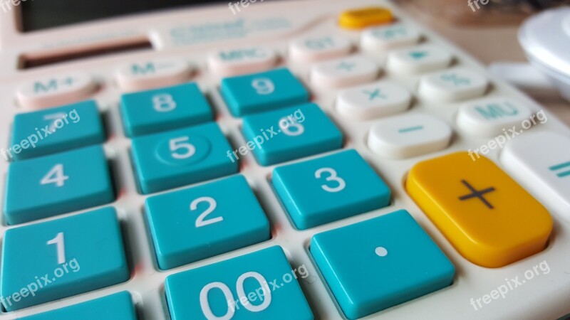 Calculator Numbers Office Supplies This Home Free Photos