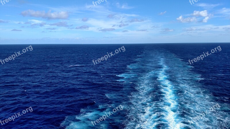 Caribbean Cruise Travel Sea Ocean