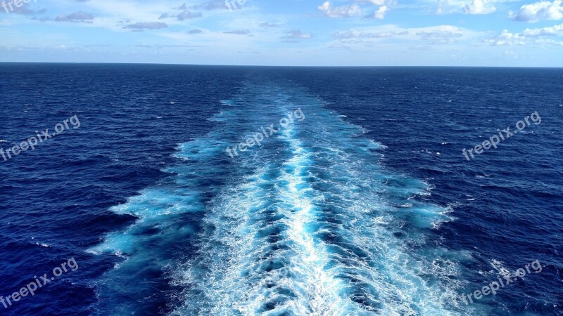 Caribbean Cruise Travel Sea Ocean