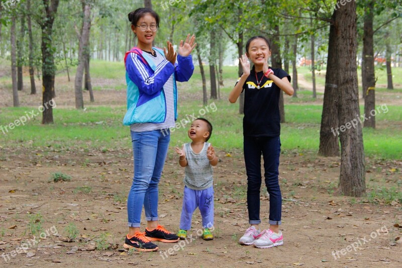 Child Cheerful Cute Capture Applaud