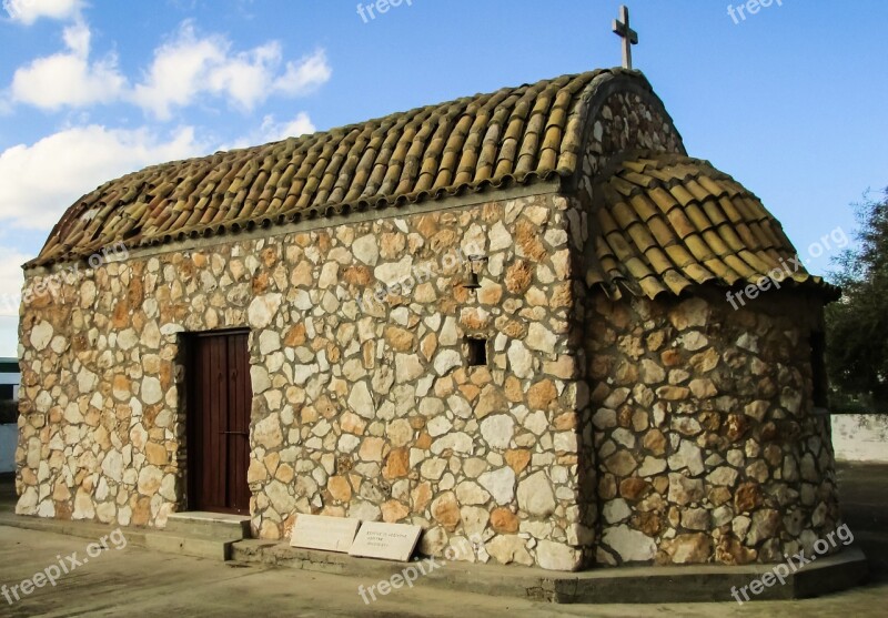 Cyprus Chapel Old Architecture Free Photos