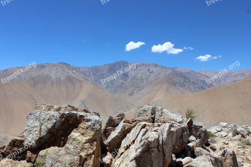 Mount Them Chile Valley Elqui Free Photos