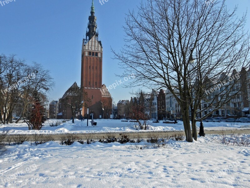 Cathedral Elbląg Poland Free Photos