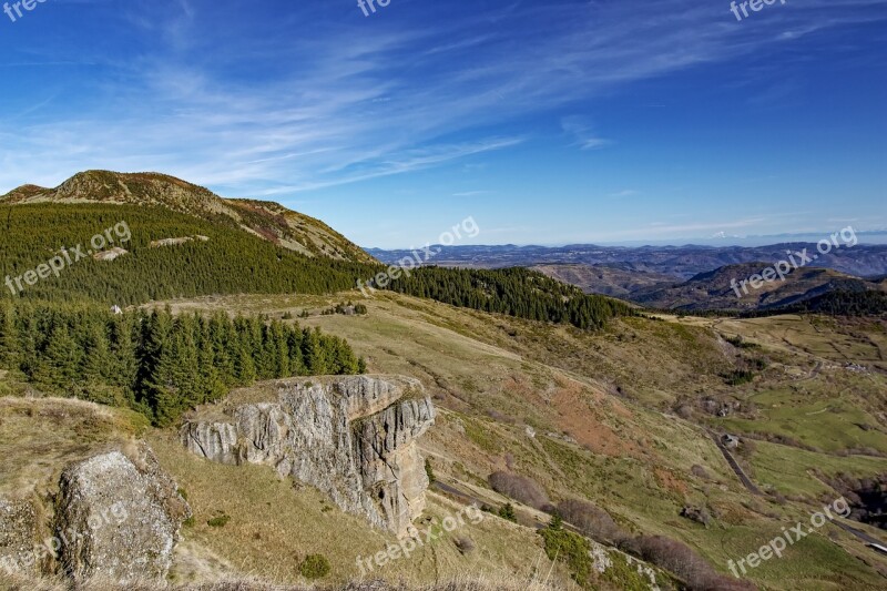 Nature Mountains Landscape Volcano Summit