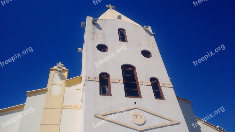 Church Blue Sky Brazil Florianópolis Sky