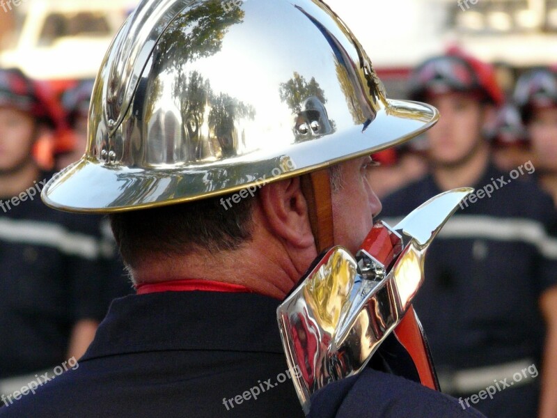 Helmet Firefighter Fire Free Photos