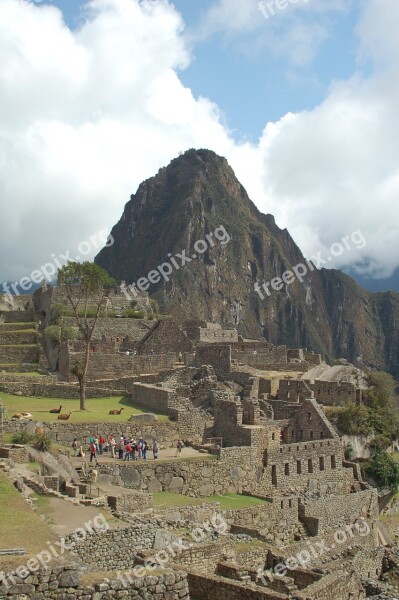 Wayna Picchu Macchu Picchu Cusco Peru Free Photos