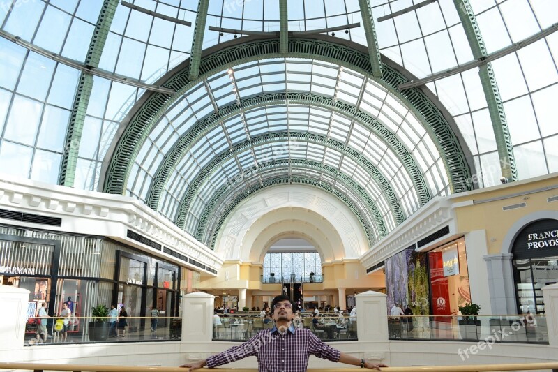 Dubai Mall Shopping Architecture Arab