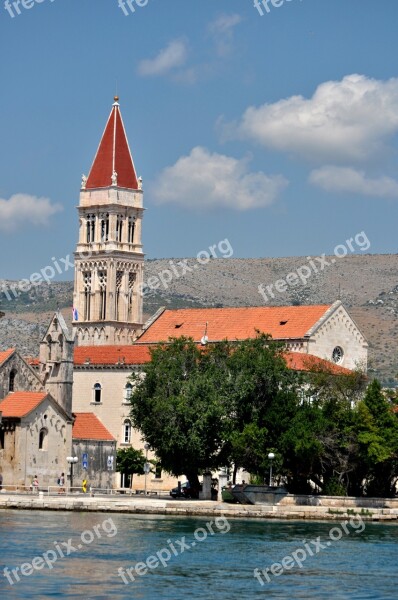 Riva Cathedral Waterfront Trogir Croatia