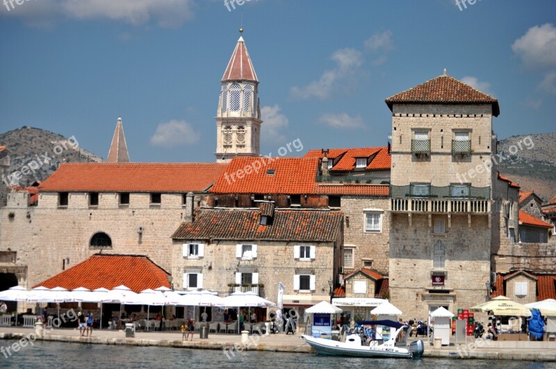 Riva Waterfront Trogir Croatia Unesco