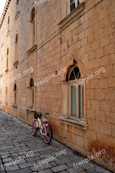 Bike Bicycle Trogir Croatia Europe