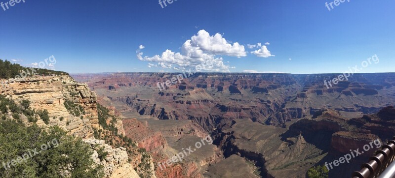 Panorama Grand Canyon Valley Grand Canyon National Park View